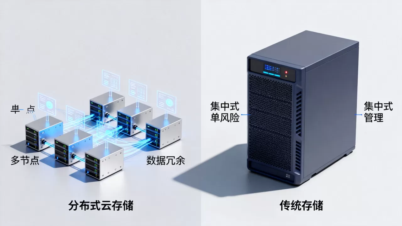 分布式云存储与传统存储相比有哪些优缺点,如何选择 分布式云存储与传统存储相比有哪些优缺点,如何选择