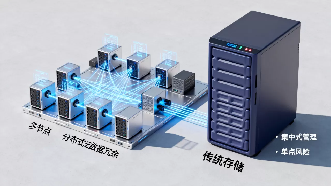 分布式云存储与传统存储相比有哪些优缺点,如何选择 分布式云存储与传统存储相比有哪些优缺点,如何选择