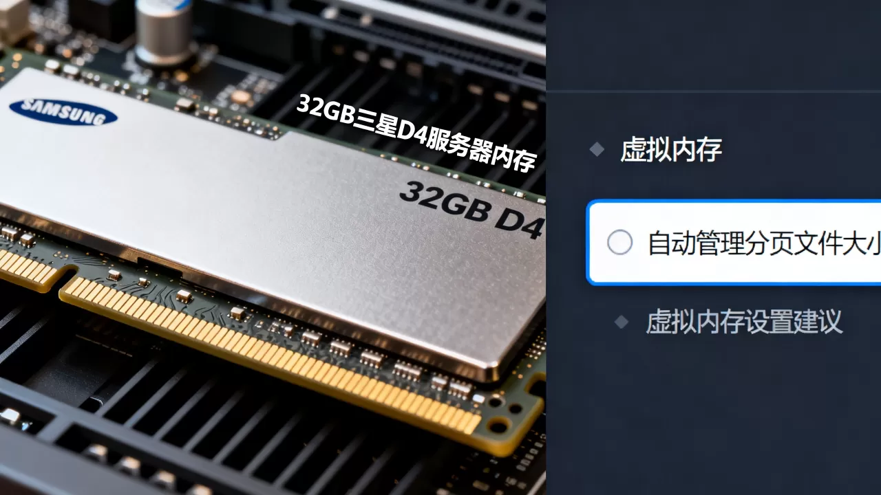 32g三星服务器内存d4虚拟内存多少合适,怎么设置 32g三星服务器内存d4虚拟内存多少合适,怎么设置