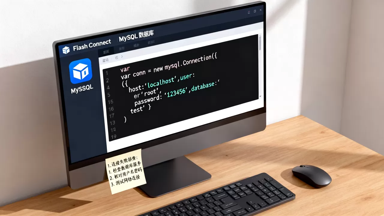 Flash如何连接MySQL数据库?,连接不上怎么办? Flash如何连接MySQL数据库?,连接不上怎么办?