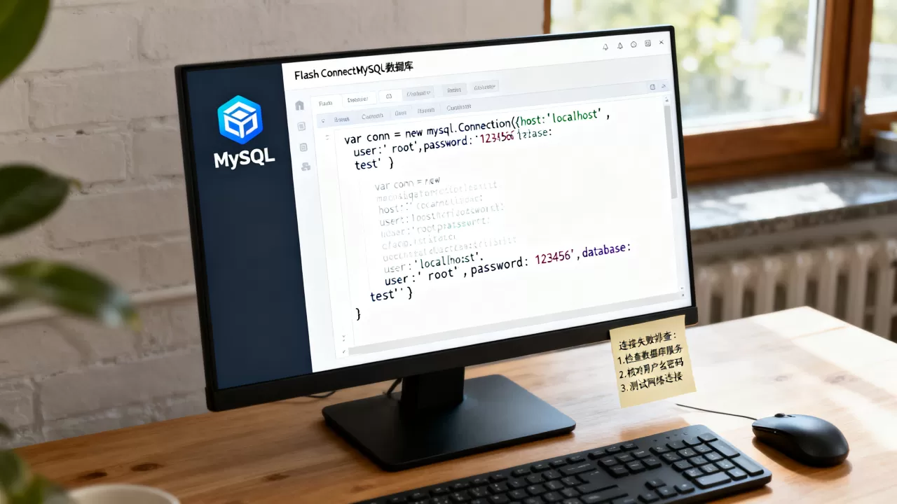 Flash如何连接MySQL数据库?,连接不上怎么办? Flash如何连接MySQL数据库?,连接不上怎么办?