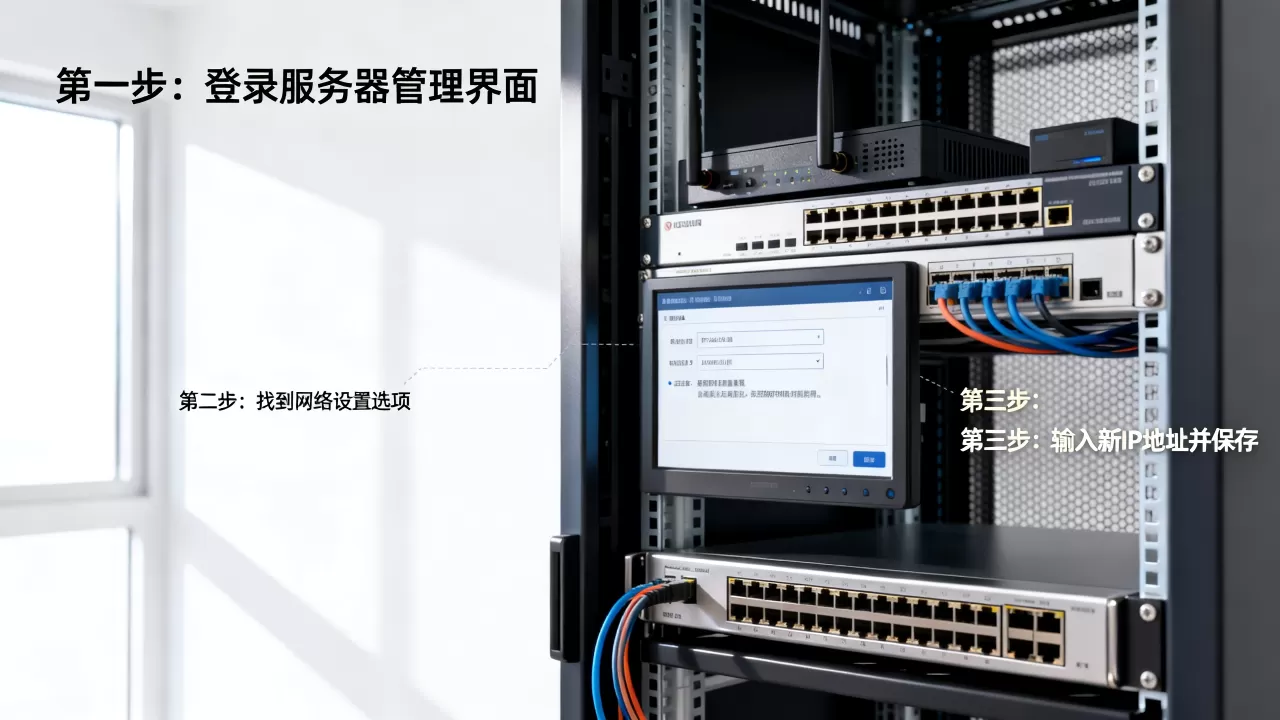 如何快速修改服务器的IP地址?怎么修改服务器IP地址? 如何快速修改服务器的IP地址?怎么修改服务器IP地址?