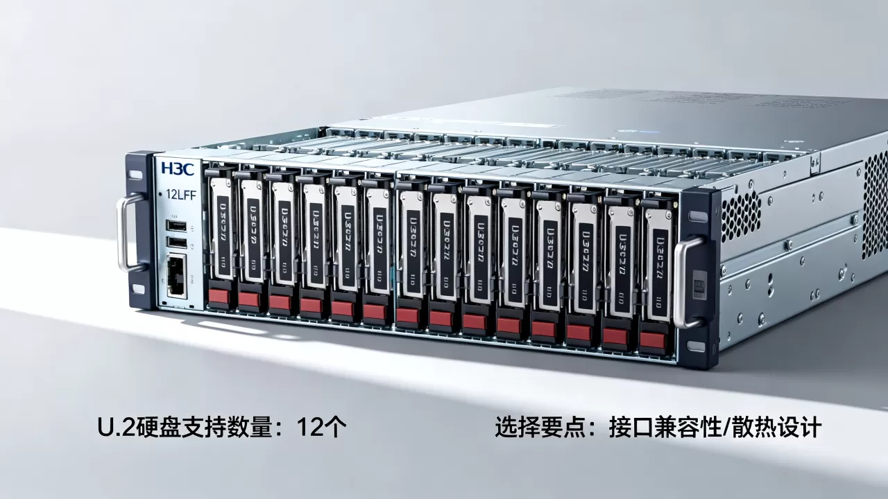 H3C12LFF服务器支持多少个U.2硬盘?,怎么选? H3C12LFF服务器支持多少个U.2硬盘?,怎么选?