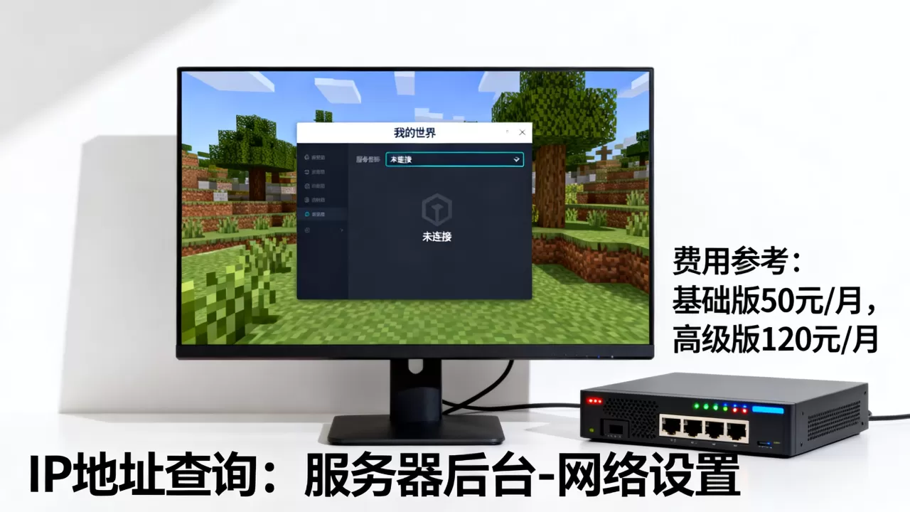 我的世界开服务器了不知道IP地址怎么办?,多少钱 我的世界开服务器了不知道IP地址怎么办?,多少钱