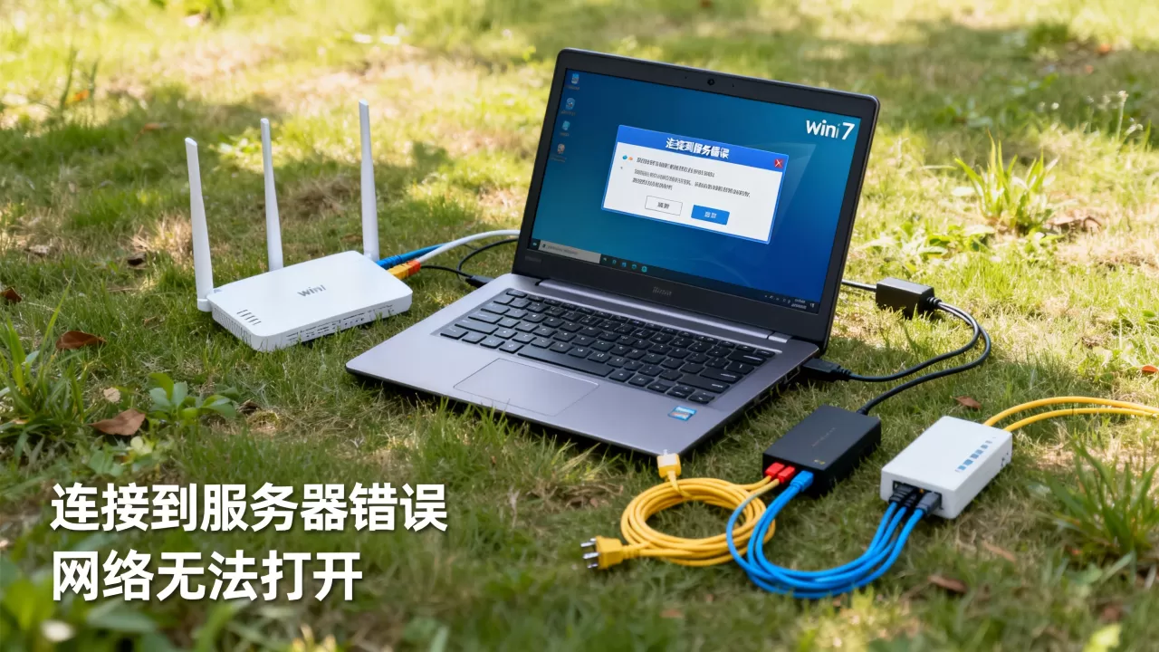 win7电脑连接到服务器错误怎么办?,打不开网络是什么原因? win7电脑连接到服务器错误怎么办?,打不开网络是什么原因?