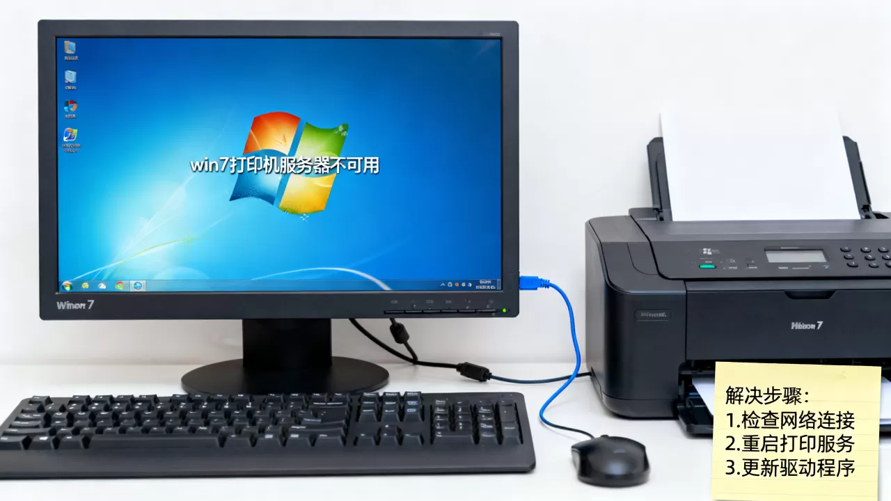 win7打印机服务器不可用怎么办,如何解决? win7打印机服务器不可用怎么办,如何解决?