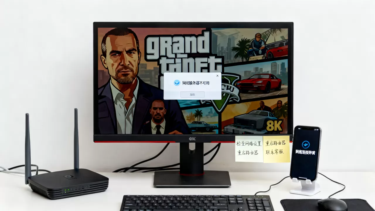 遇到GTA5网络服务器不可用怎么办,是什么原因? 遇到GTA5网络服务器不可用怎么办,是什么原因?