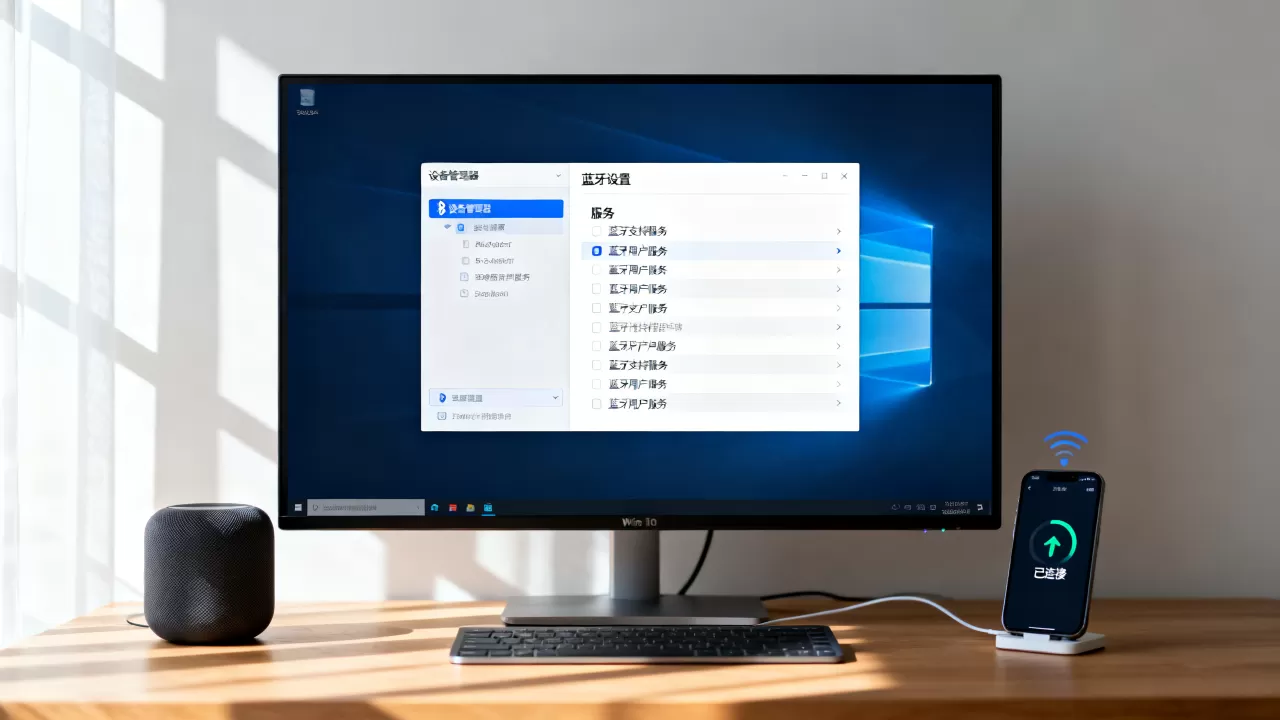 Win10连接蓝牙需要开哪些服务器?,怎么解决 Win10连接蓝牙需要开哪些服务器?,怎么解决