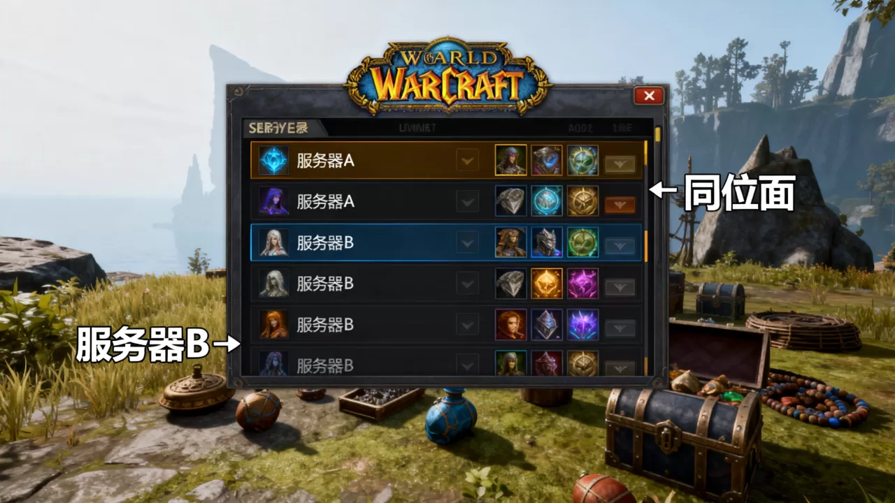 魔兽世界哪些服务器是在一个位面,服务器位面怎么查 魔兽世界哪些服务器是在一个位面,服务器位面怎么查