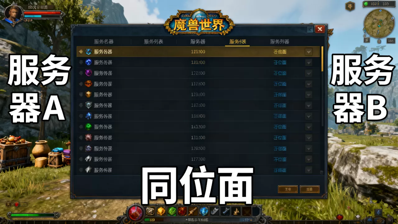 魔兽世界哪些服务器是在一个位面,服务器位面怎么查 魔兽世界哪些服务器是在一个位面,服务器位面怎么查