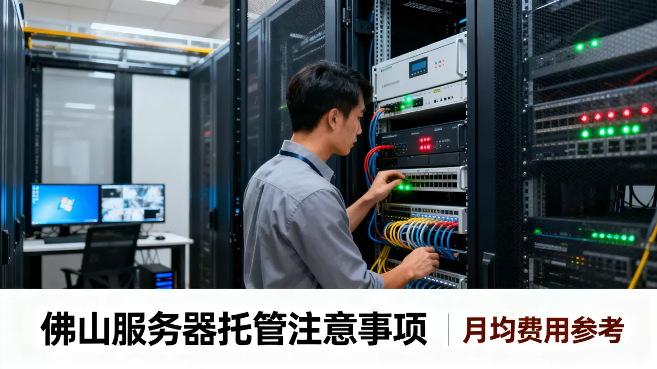 佛山服务器托管选择时要注意什么,多少钱一个月? 佛山服务器托管选择时要注意什么,多少钱一个月?
