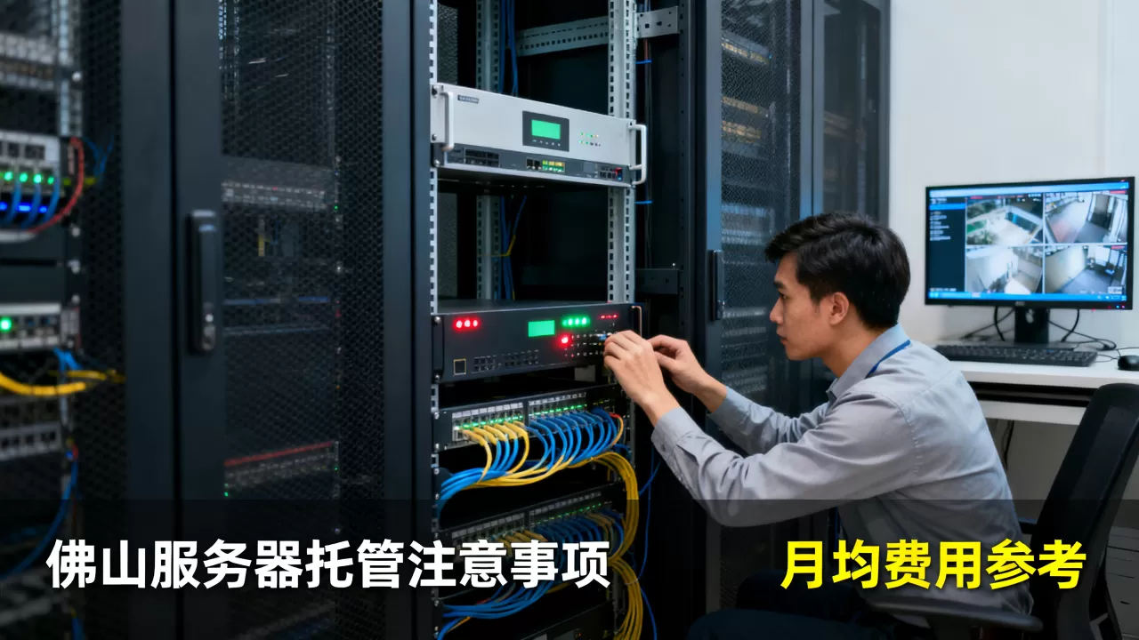 佛山服务器托管选择时要注意什么,多少钱一个月? 佛山服务器托管选择时要注意什么,多少钱一个月?