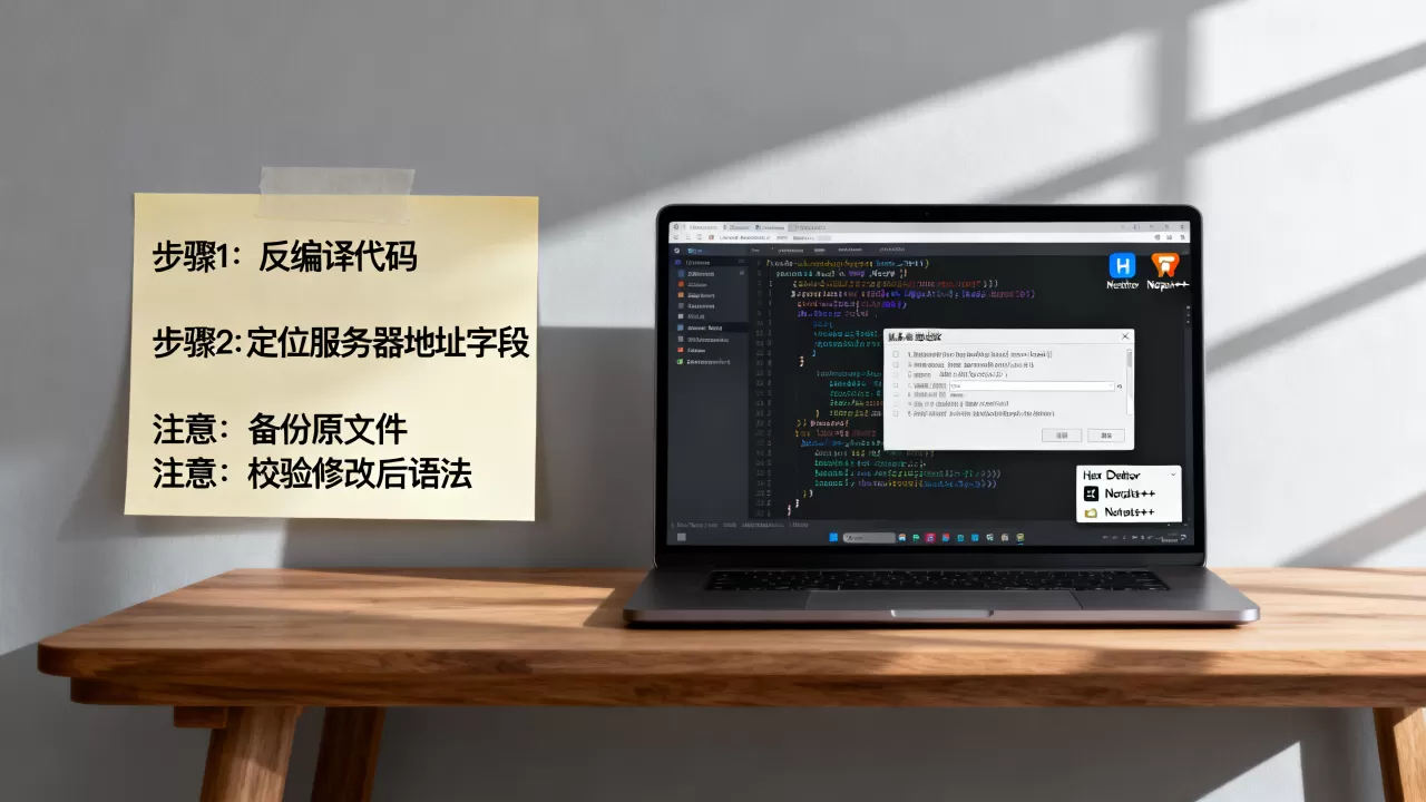 反编译后如何修改服务器地址,有哪些注意事项 反编译后如何修改服务器地址,有哪些注意事项
