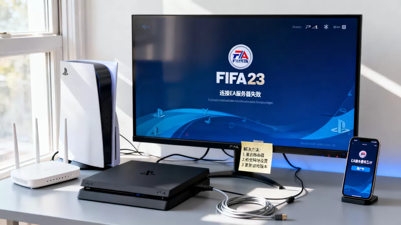 为什么PS4版FIFA23连不上EA服务器?,怎么解决? 为什么PS4版FIFA23连不上EA服务器?,怎么解决?