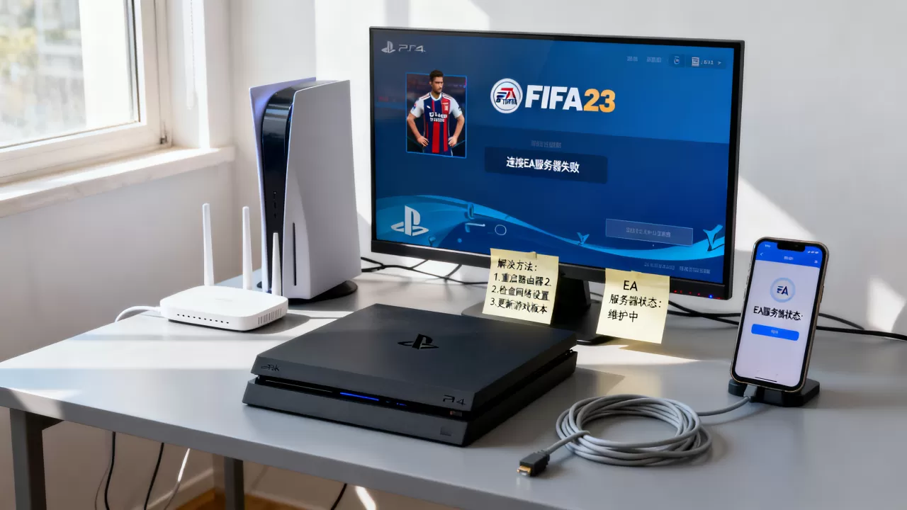 为什么PS4版FIFA23连不上EA服务器?,怎么解决? 为什么PS4版FIFA23连不上EA服务器?,怎么解决?