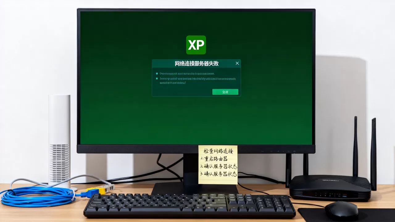 XP登录界面网络连接服务器失败怎么办,是什么原因? XP登录界面网络连接服务器失败怎么办,是什么原因?