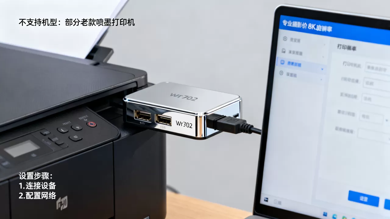 wr702打印服务器哪些打印机不支持,怎么设置 wr702打印服务器哪些打印机不支持,怎么设置