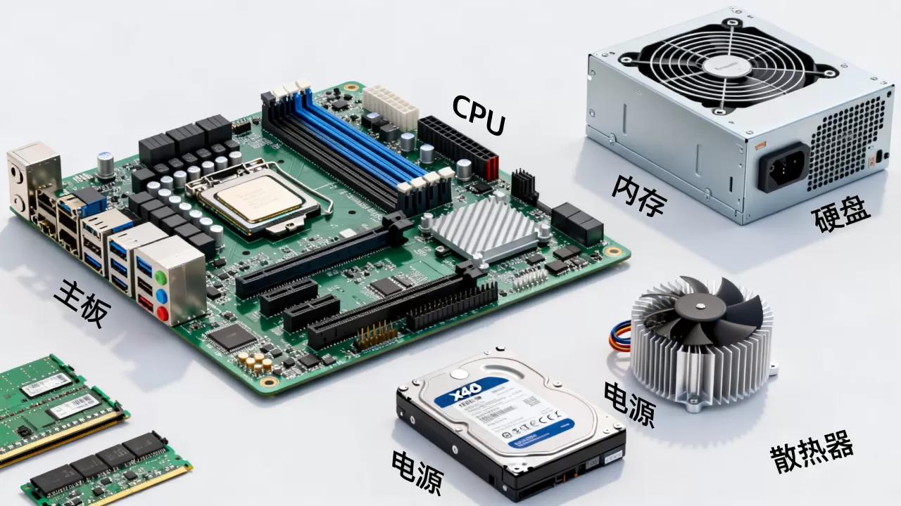 x86服务器系统的硬件构成是什么?,有哪些? x86服务器系统的硬件构成是什么?,有哪些?