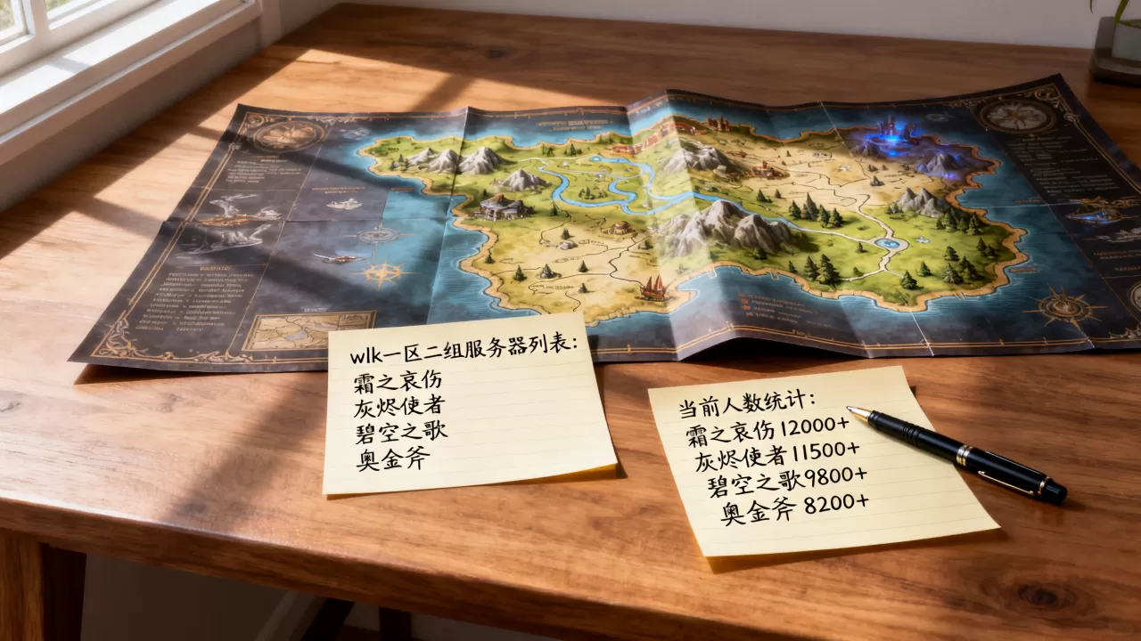 wlk一区二组组有哪些服务器?,哪个服务器人多? wlk一区二组组有哪些服务器?,哪个服务器人多?