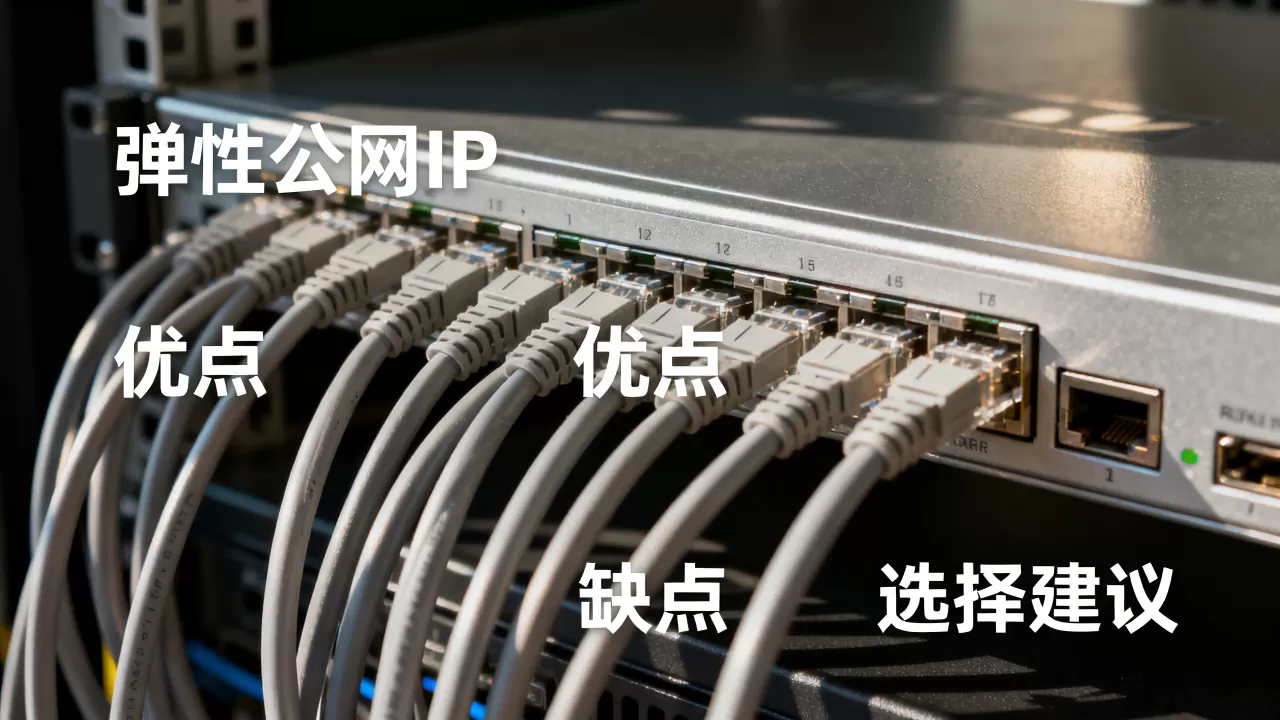 服务器弹性公网IP的优缺点有哪些,怎么选择? 服务器弹性公网IP的优缺点有哪些,怎么选择?