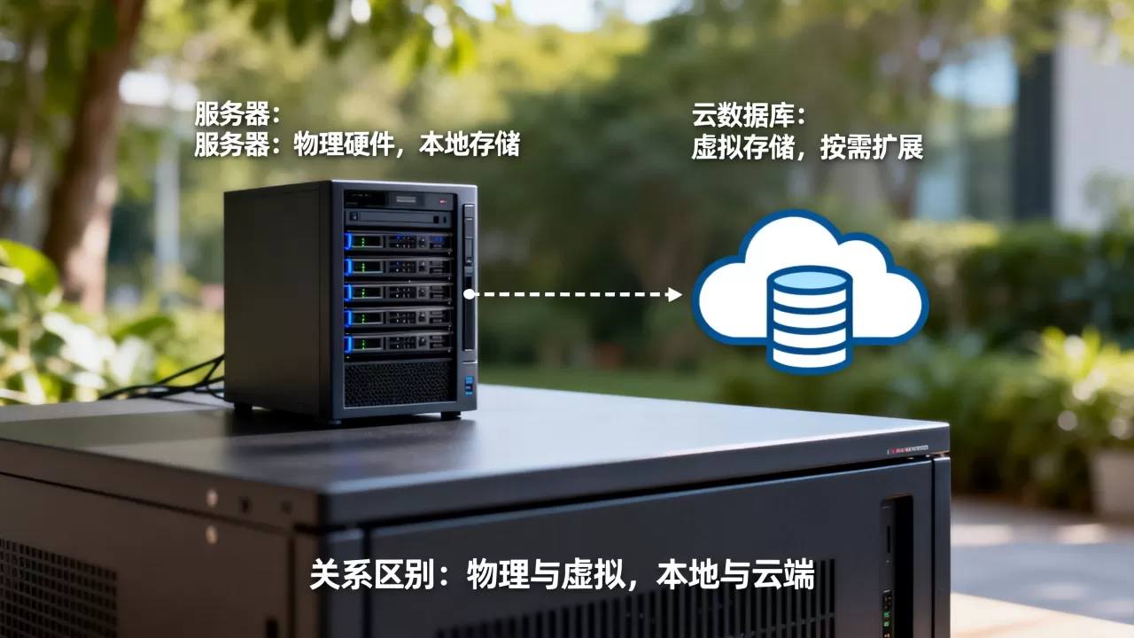 服务器与云数据库关系区别是什么?,如何选择 服务器与云数据库关系区别是什么?,如何选择