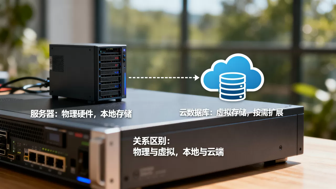 服务器与云数据库关系区别是什么?,如何选择 服务器与云数据库关系区别是什么?,如何选择