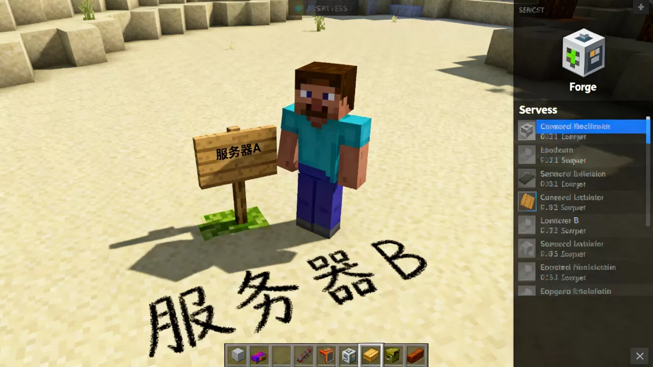 我的世界带forge的服务器有哪些?,哪个服务器最稳定? 我的世界带forge的服务器有哪些?,哪个服务器最稳定?