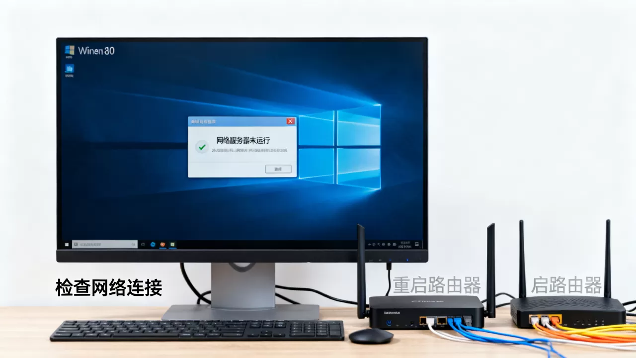 win10网络服务器未运行怎么办,是什么原因 win10网络服务器未运行怎么办,是什么原因