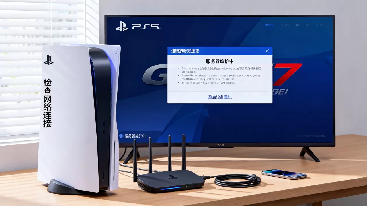 PS5游戏GT7连不上服务器怎么办?,是什么原因? PS5游戏GT7连不上服务器怎么办?,是什么原因?