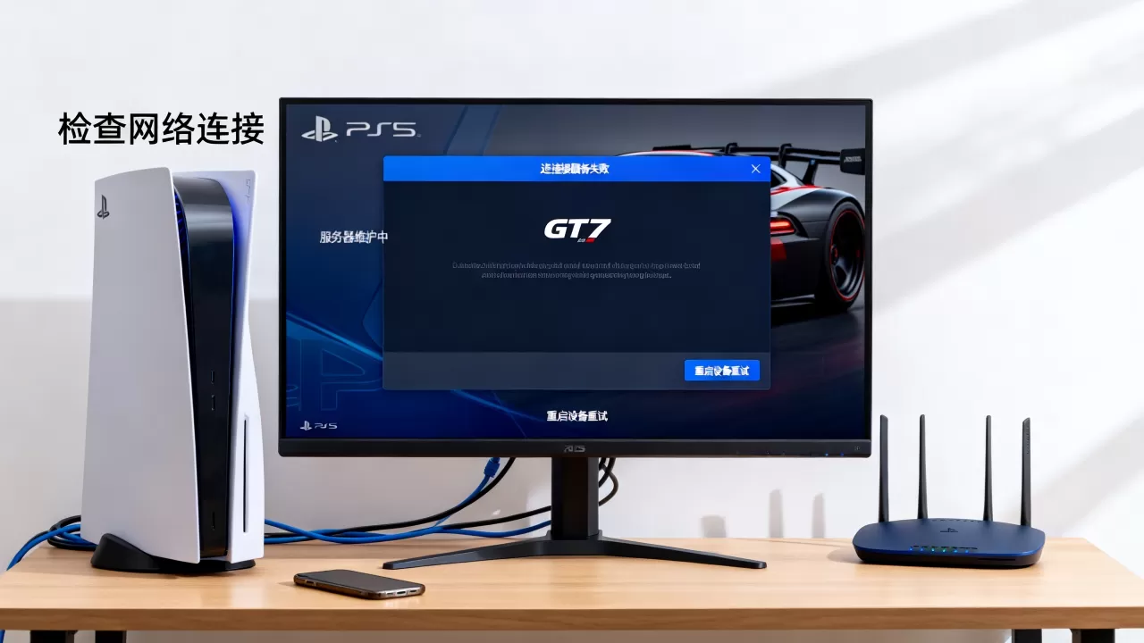 PS5游戏GT7连不上服务器怎么办?,是什么原因? PS5游戏GT7连不上服务器怎么办?,是什么原因?