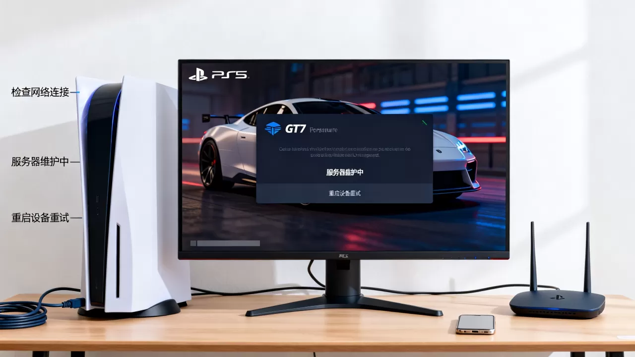 PS5游戏GT7连不上服务器怎么办?,是什么原因? PS5游戏GT7连不上服务器怎么办?,是什么原因?