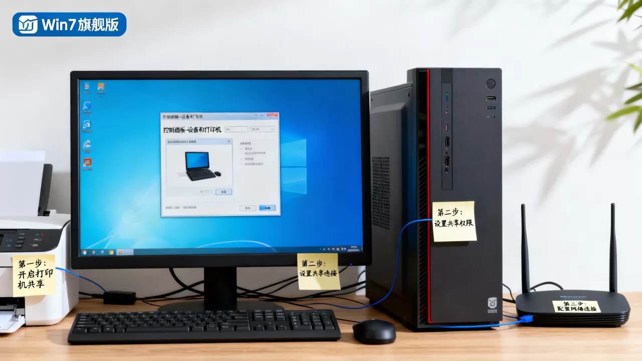 win7旗舰版打印机共享服务器如何设置?, 有什么方法 win7旗舰版打印机共享服务器如何设置?, 有什么方法