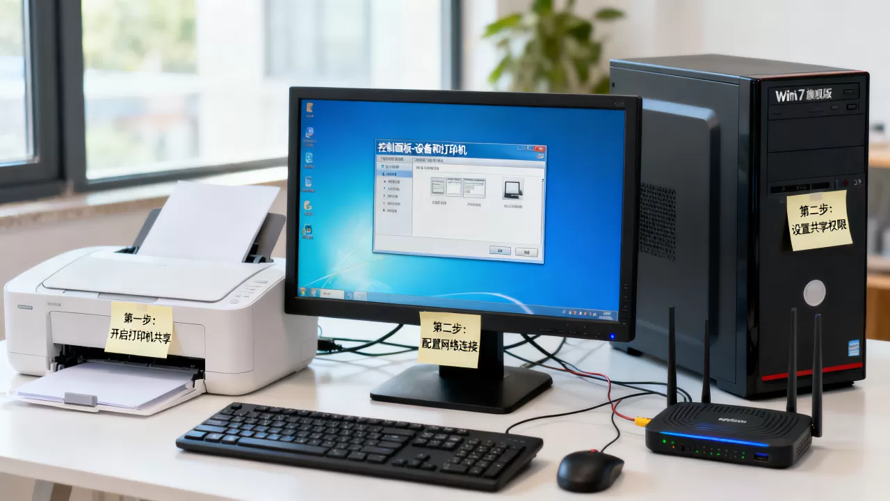win7旗舰版打印机共享服务器如何设置?, 有什么方法 win7旗舰版打印机共享服务器如何设置?, 有什么方法