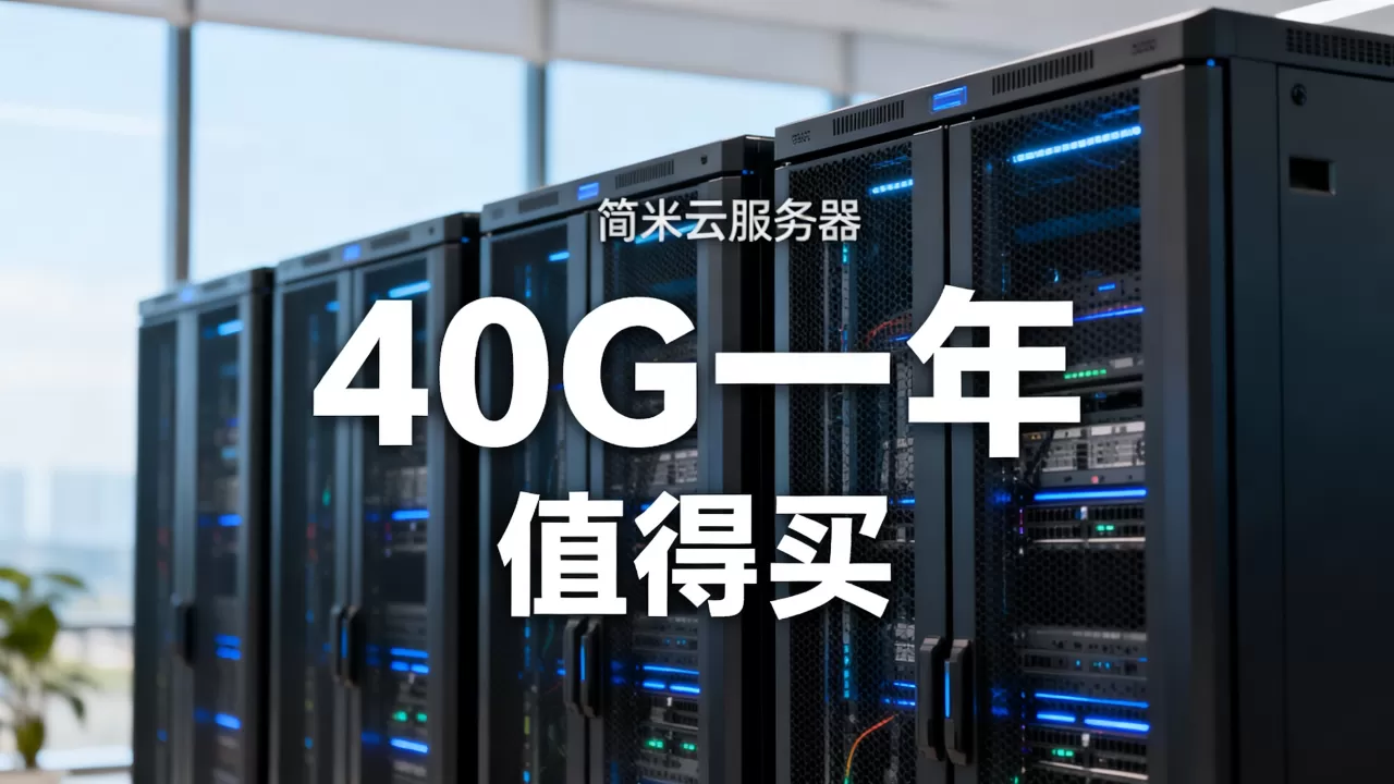 简米云服务器40g一年多少钱?,值得买吗? 简米云服务器40g一年多少钱?,值得买吗?