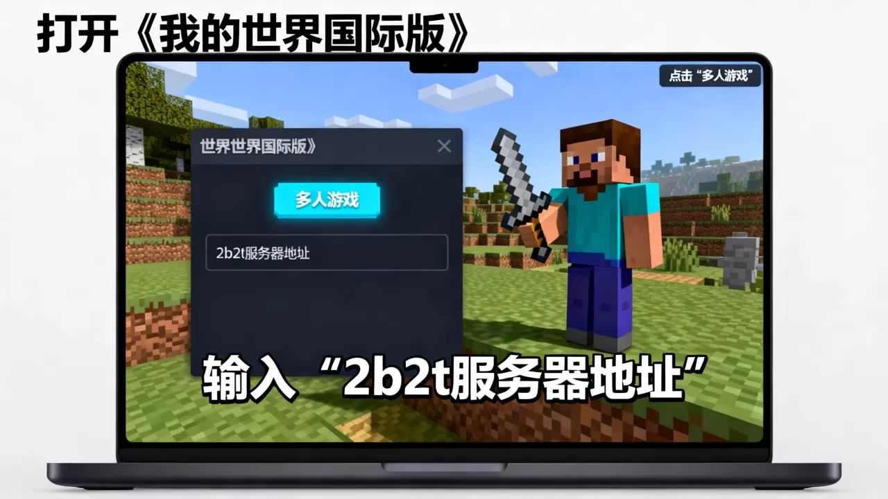 我的世界国际版怎么进2b2t服务器,2b2t服务器怎么进 我的世界国际版怎么进2b2t服务器,2b2t服务器怎么进