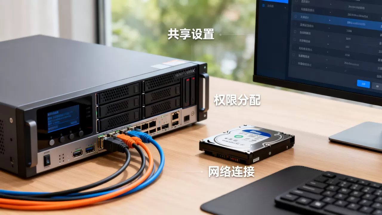 服务器共享硬盘如何实现共享,怎么设置? 服务器共享硬盘如何实现共享,怎么设置?