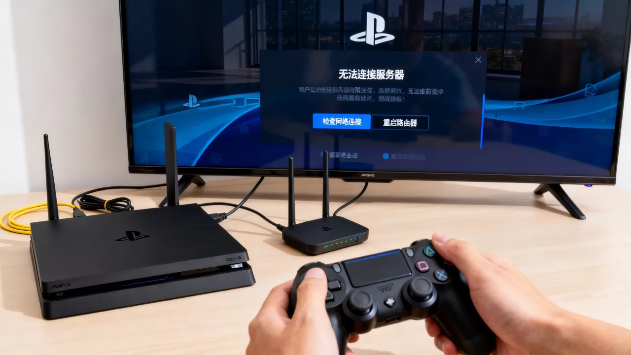 PS4下载游戏无法连接服务器怎么办,怎么回事? PS4下载游戏无法连接服务器怎么办,怎么回事?