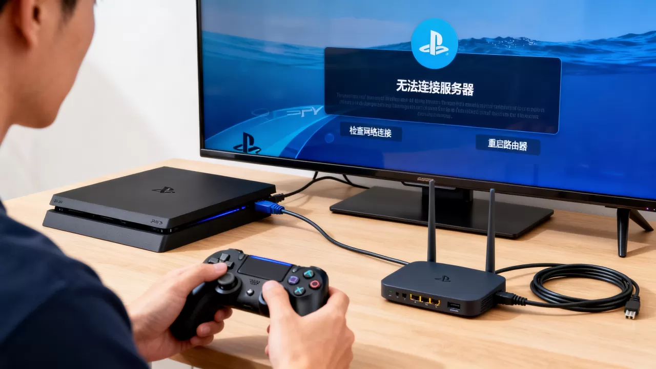 PS4下载游戏无法连接服务器怎么办,怎么回事? PS4下载游戏无法连接服务器怎么办,怎么回事?