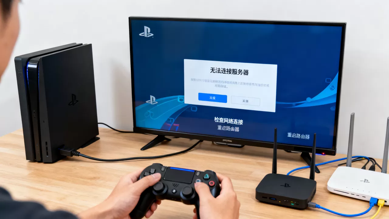 PS4下载游戏无法连接服务器怎么办,怎么回事? PS4下载游戏无法连接服务器怎么办,怎么回事?