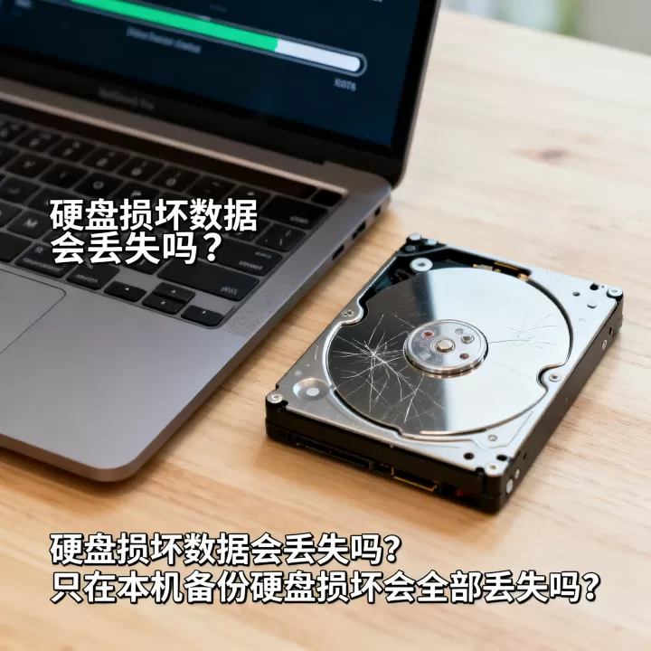 硬盘损坏数据会丢失吗?,只在本机备份硬盘损坏会全部丢失吗? 硬盘损坏数据会丢失吗?,只在本机备份硬盘损坏会全部丢失吗?