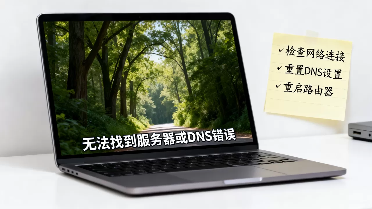 笔记本电脑找不到服务器或DNS错误怎么解决,是什么原因 笔记本电脑找不到服务器或DNS错误怎么解决,是什么原因