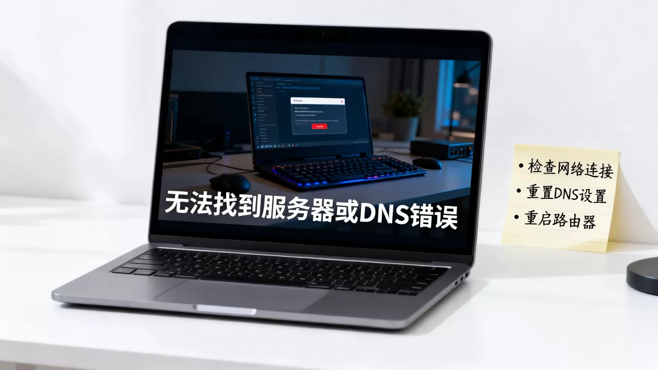 笔记本电脑找不到服务器或DNS错误怎么解决,是什么原因 笔记本电脑找不到服务器或DNS错误怎么解决,是什么原因