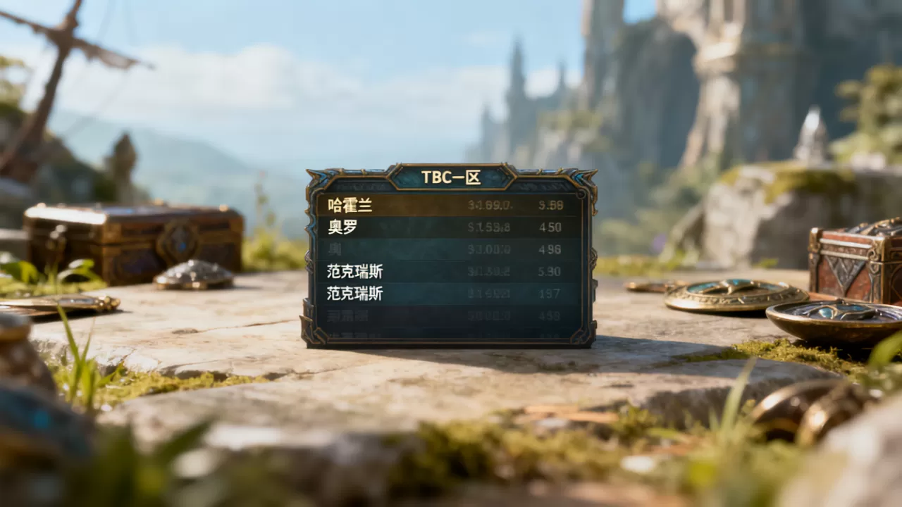 TBC哪些服务器属于一区一组呢?,具体有哪些服务器? TBC哪些服务器属于一区一组呢?,具体有哪些服务器?