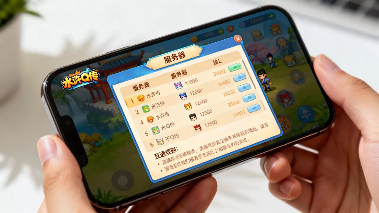 水浒Q传手游8区互通服务器有哪些,互通规则是什么? 水浒Q传手游8区互通服务器有哪些,互通规则是什么?