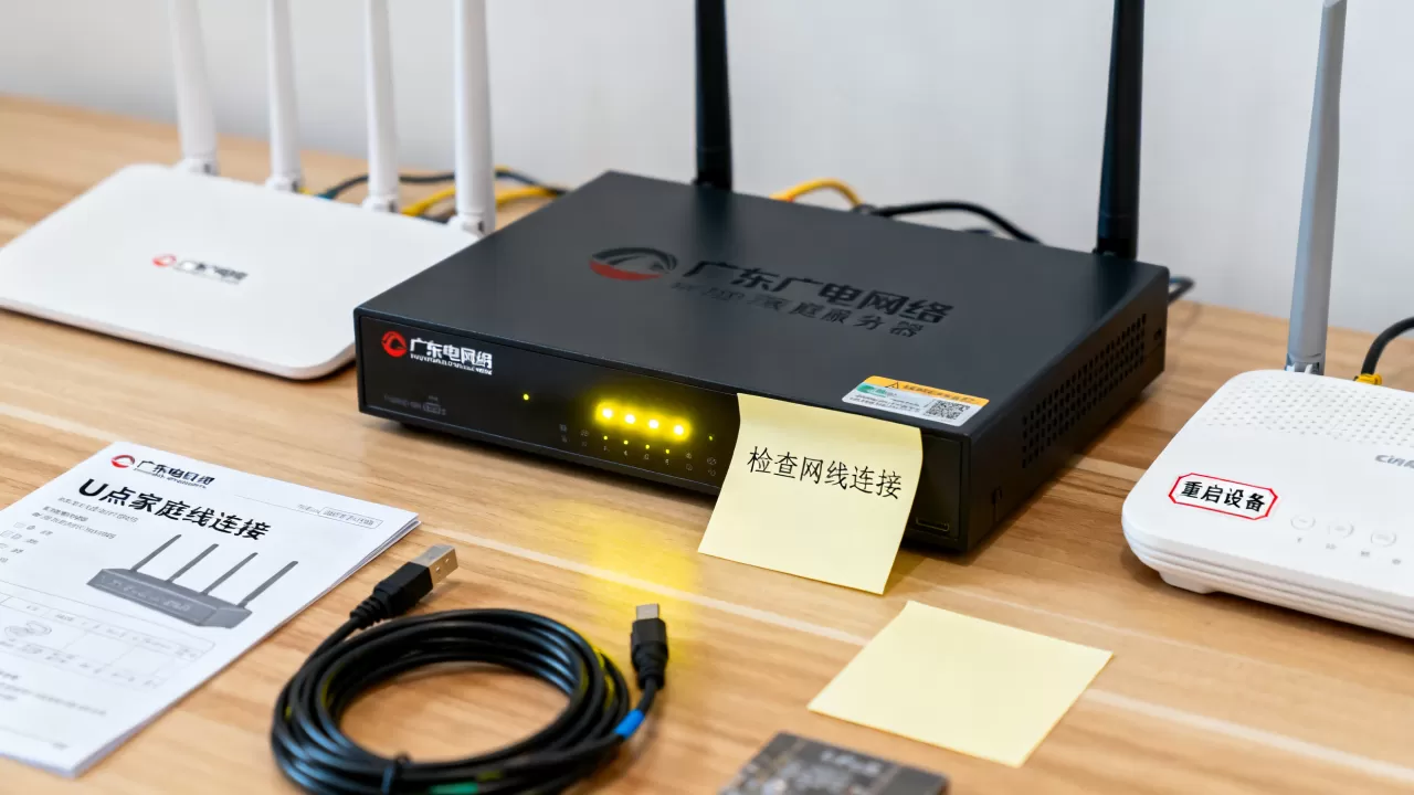 广东广电网络u点家庭服务器亮黄灯怎么解决,原因是什么 广东广电网络u点家庭服务器亮黄灯怎么解决,原因是什么