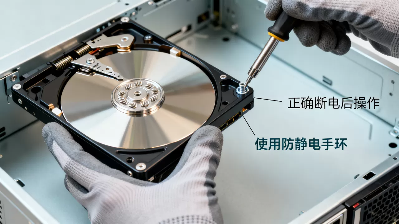 服务器硬盘怎么下才安全?,注意事项有哪些? 服务器硬盘怎么下才安全?,注意事项有哪些?