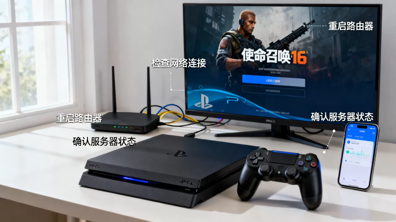 使命召唤16PS4连不上服务器怎么解决?,是什么原因? 使命召唤16PS4连不上服务器怎么解决?,是什么原因?
