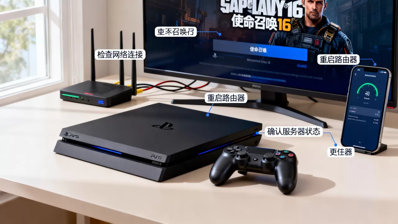使命召唤16PS4连不上服务器怎么解决?,是什么原因? 使命召唤16PS4连不上服务器怎么解决?,是什么原因?