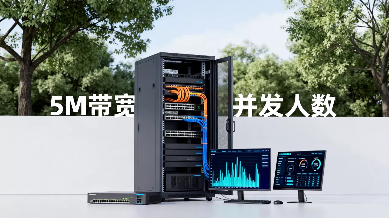 服务器5m带宽一秒同时进多少人?,够用吗 服务器5m带宽一秒同时进多少人?,够用吗