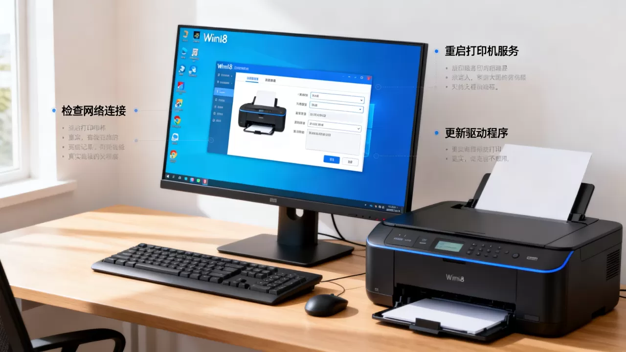 win8打印机服务器不可用怎么解决?,是什么原因 win8打印机服务器不可用怎么解决?,是什么原因
